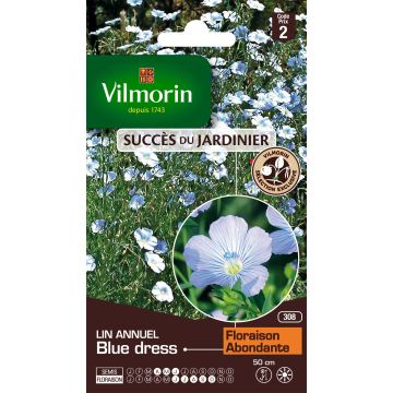 Linum grandiflorum Blue Dress