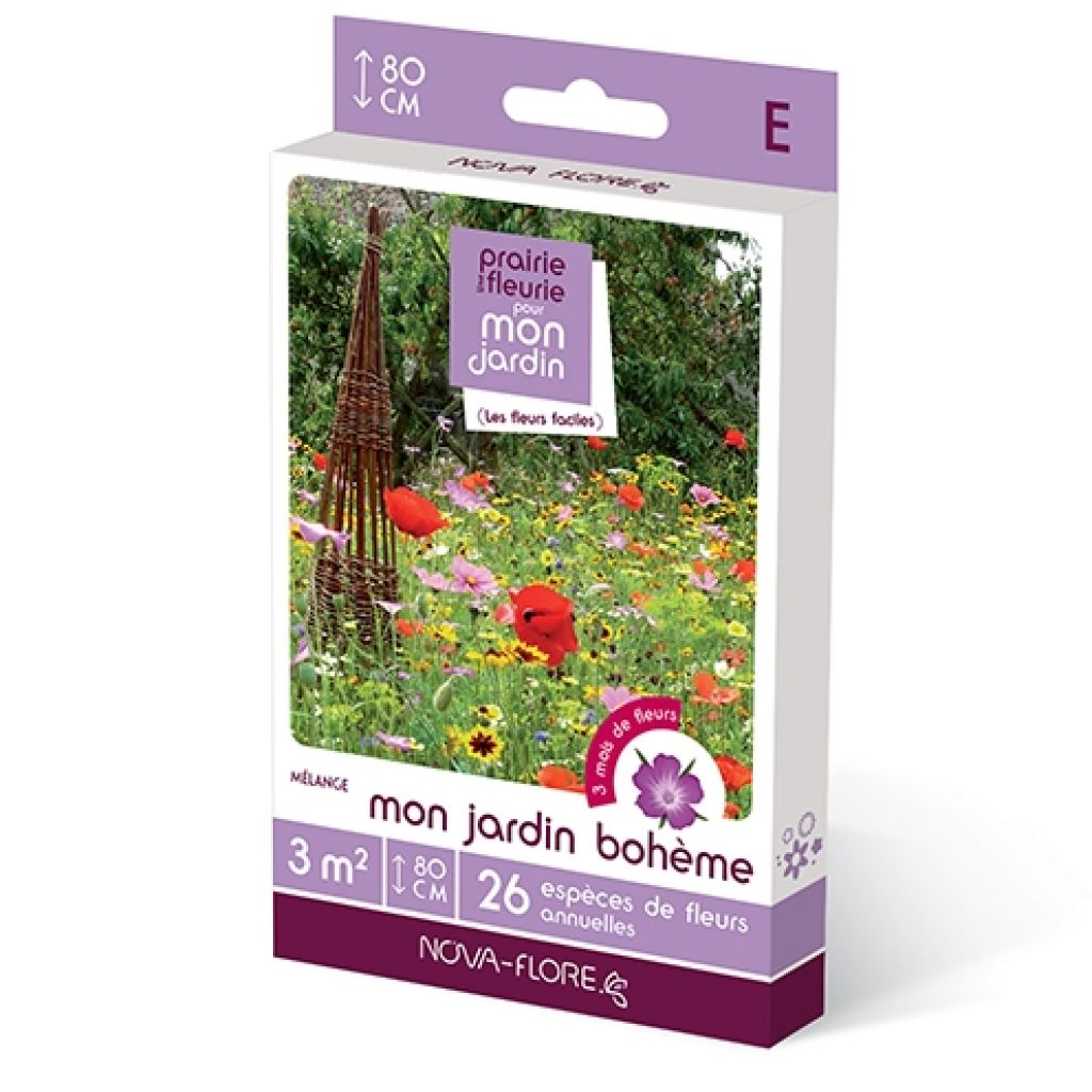 Mélange Mon jardin Bohême - Boîte pour 3 m²