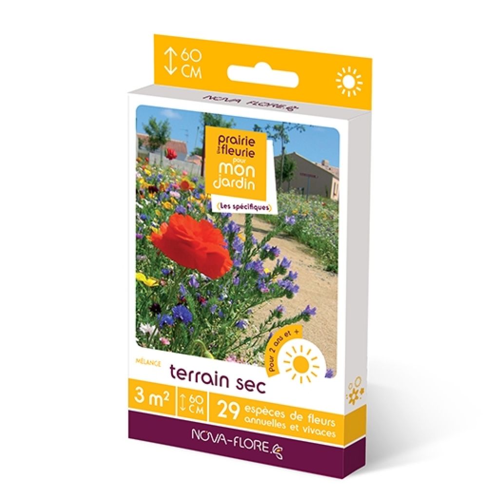 Mélange Terrain sec - Boîte pour 3 m²