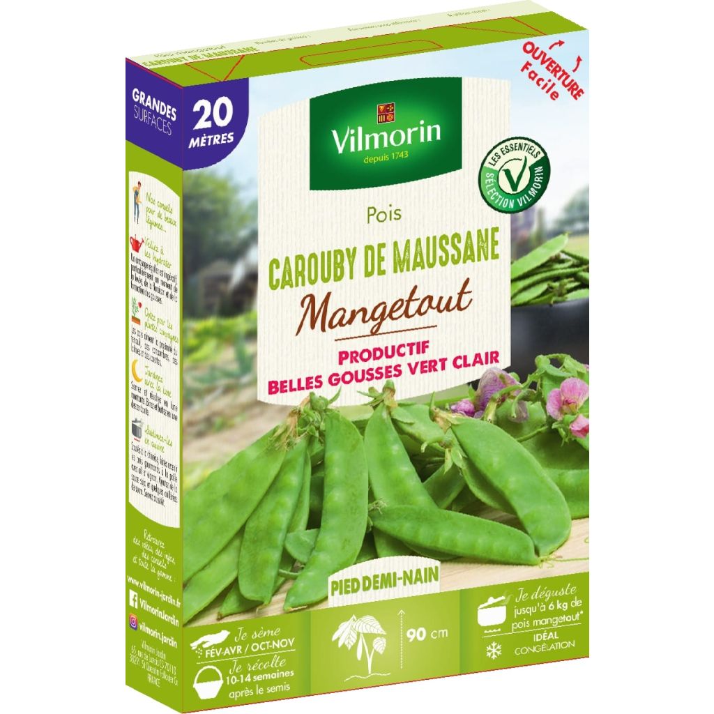 Guisantes verdes Carouby de Maussane - Vilmorin