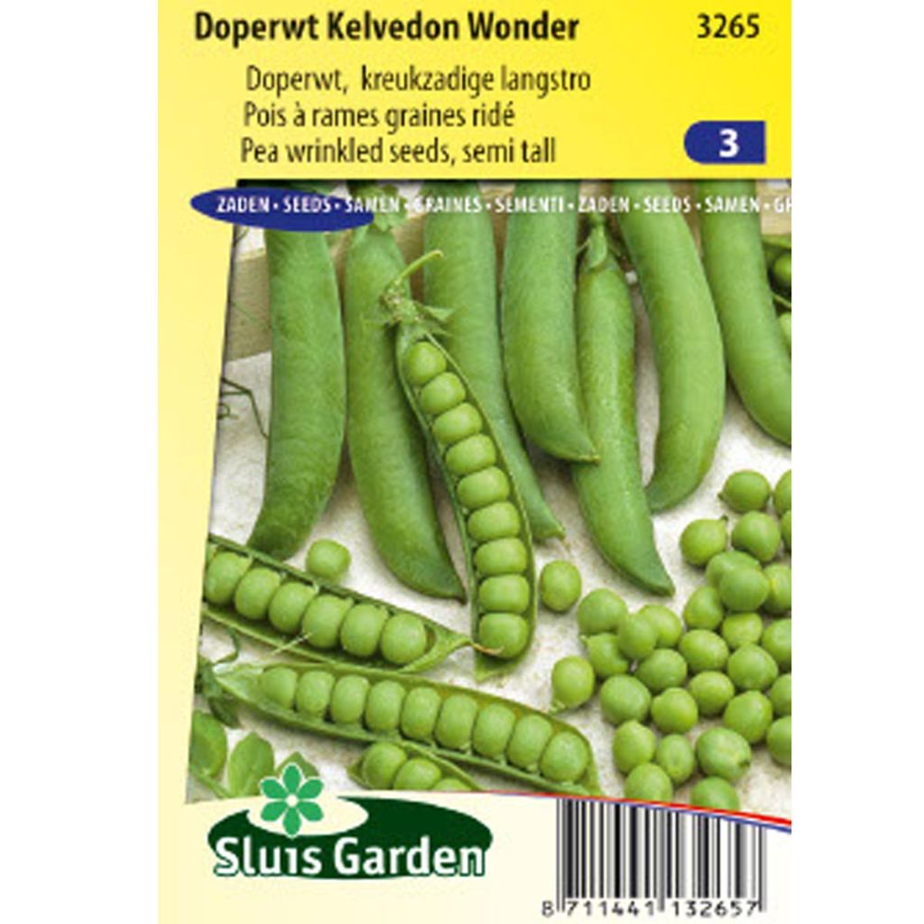 Guisantes verdes Kelvedon Wonder