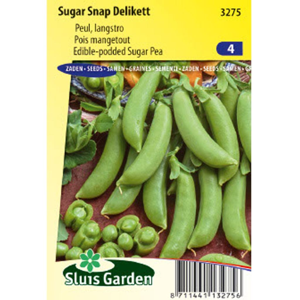 Guisantes verdes Sugar Snap Delikett