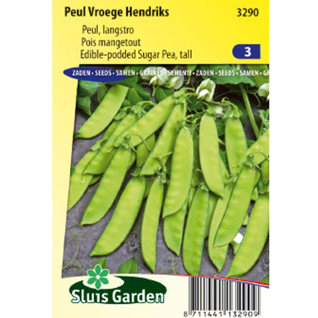 Guisantes verdes Vroege Hendriks