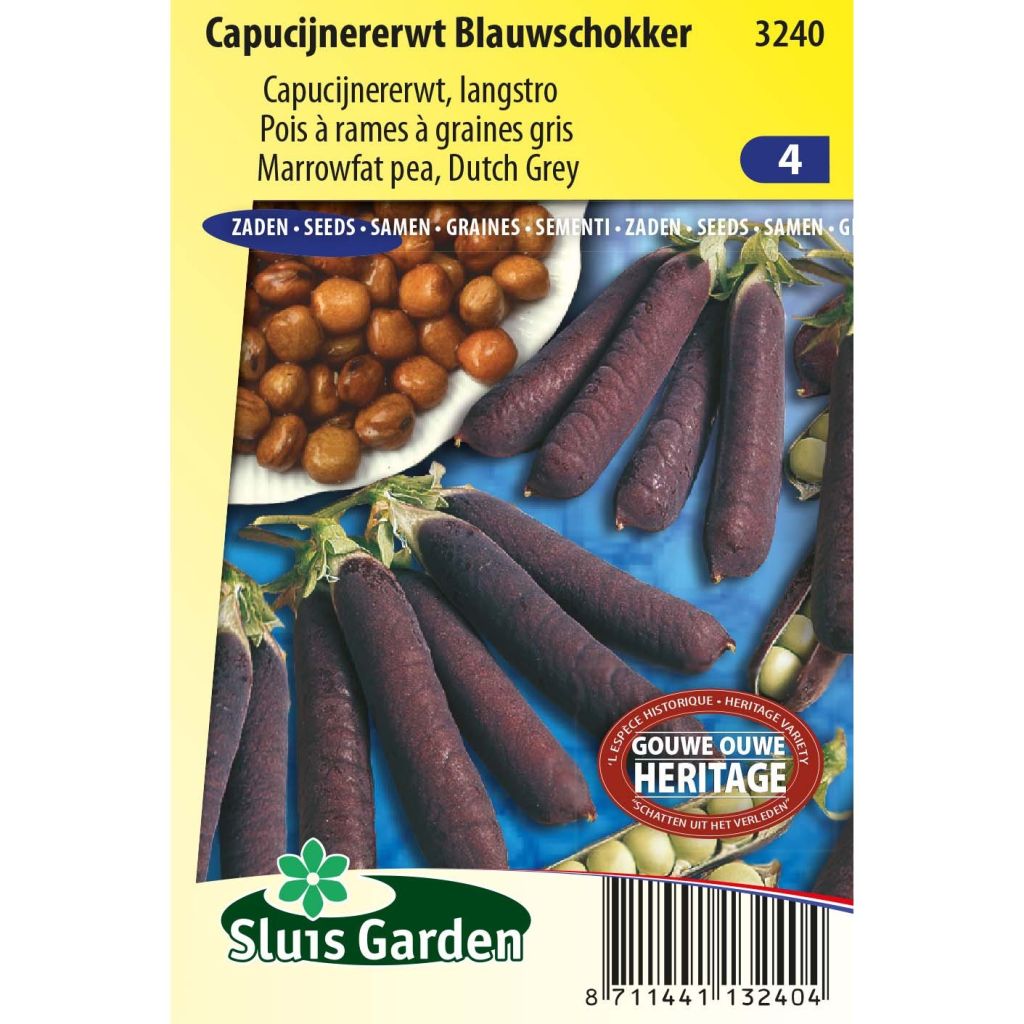 Guisantes verdes Blauwschokker