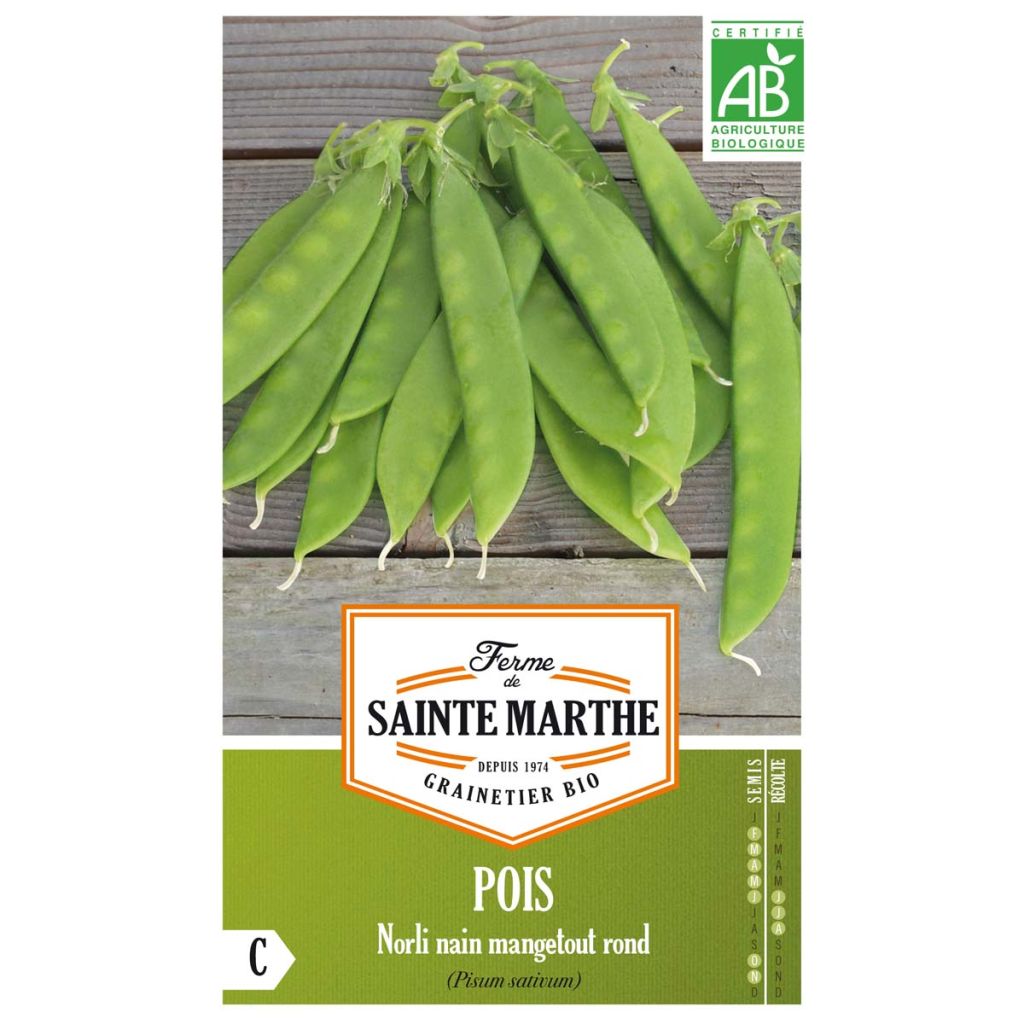 Guisantes verdes Norli Bio - Ferme de Sainte Marthe