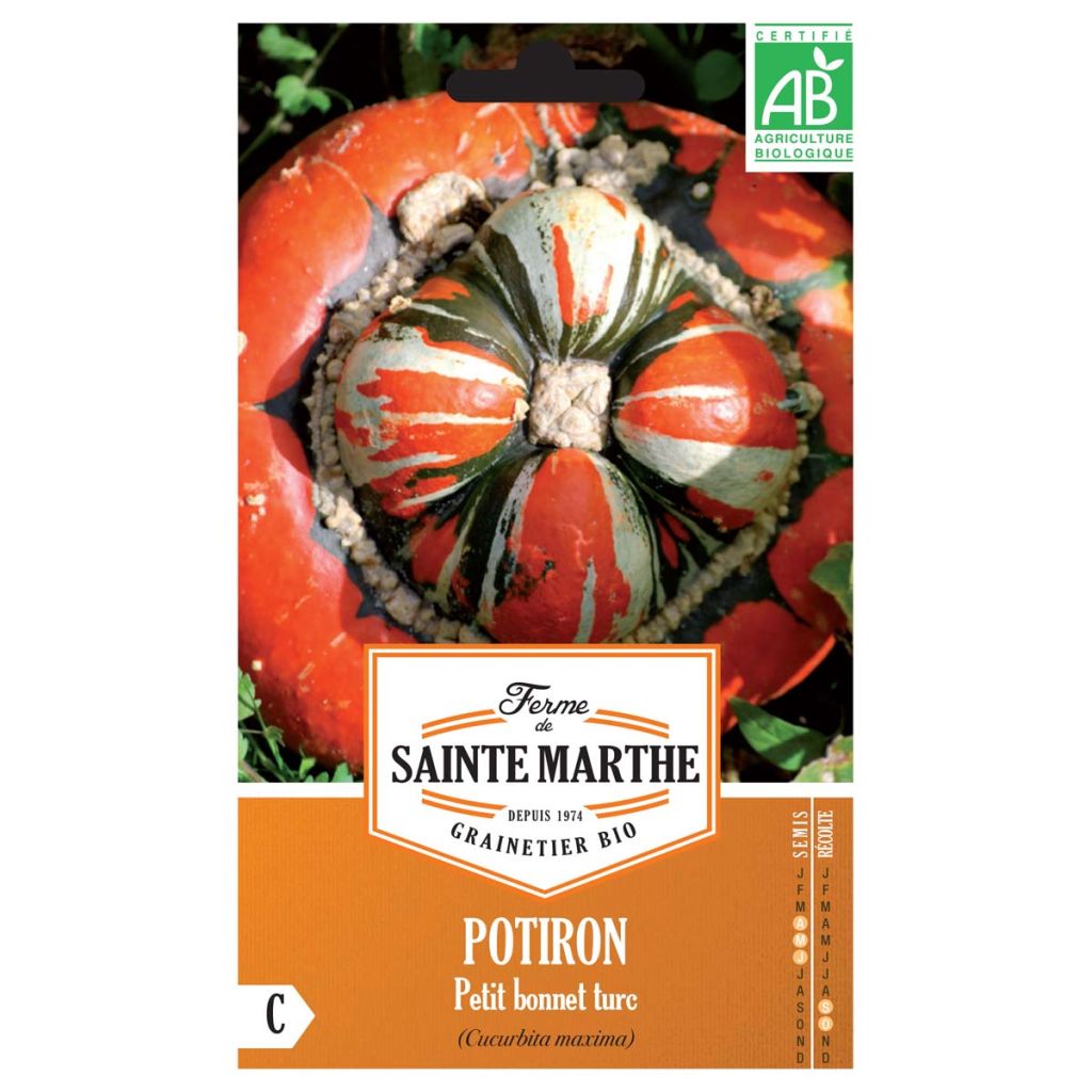 Calabaza Petit Bonnet Turc