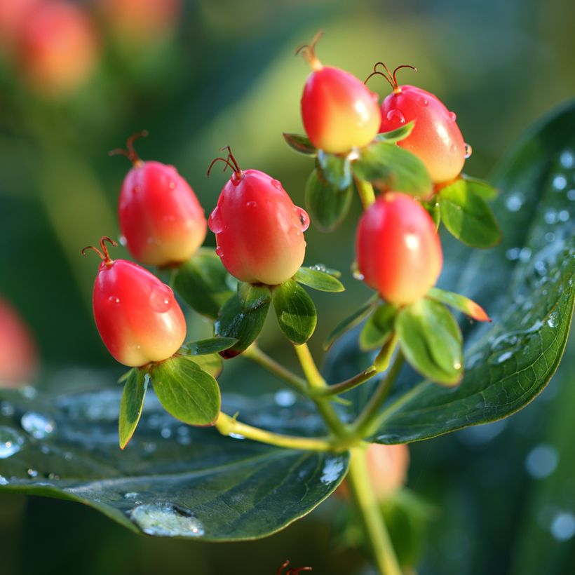 Hypericum inodorum Magical Red Flame - Hipérico (Cosecha)